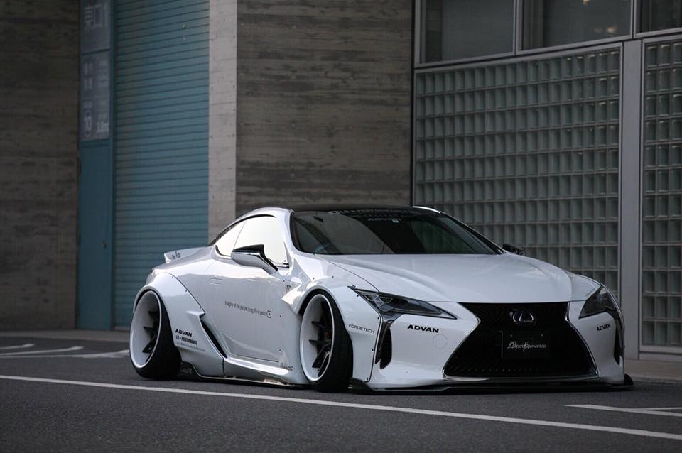 Does The Liberty Walk Custom Mods Work For The Lexus LC500? – Daily Rubber